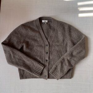 COS Cropped Women's grey Cardigan Sweater